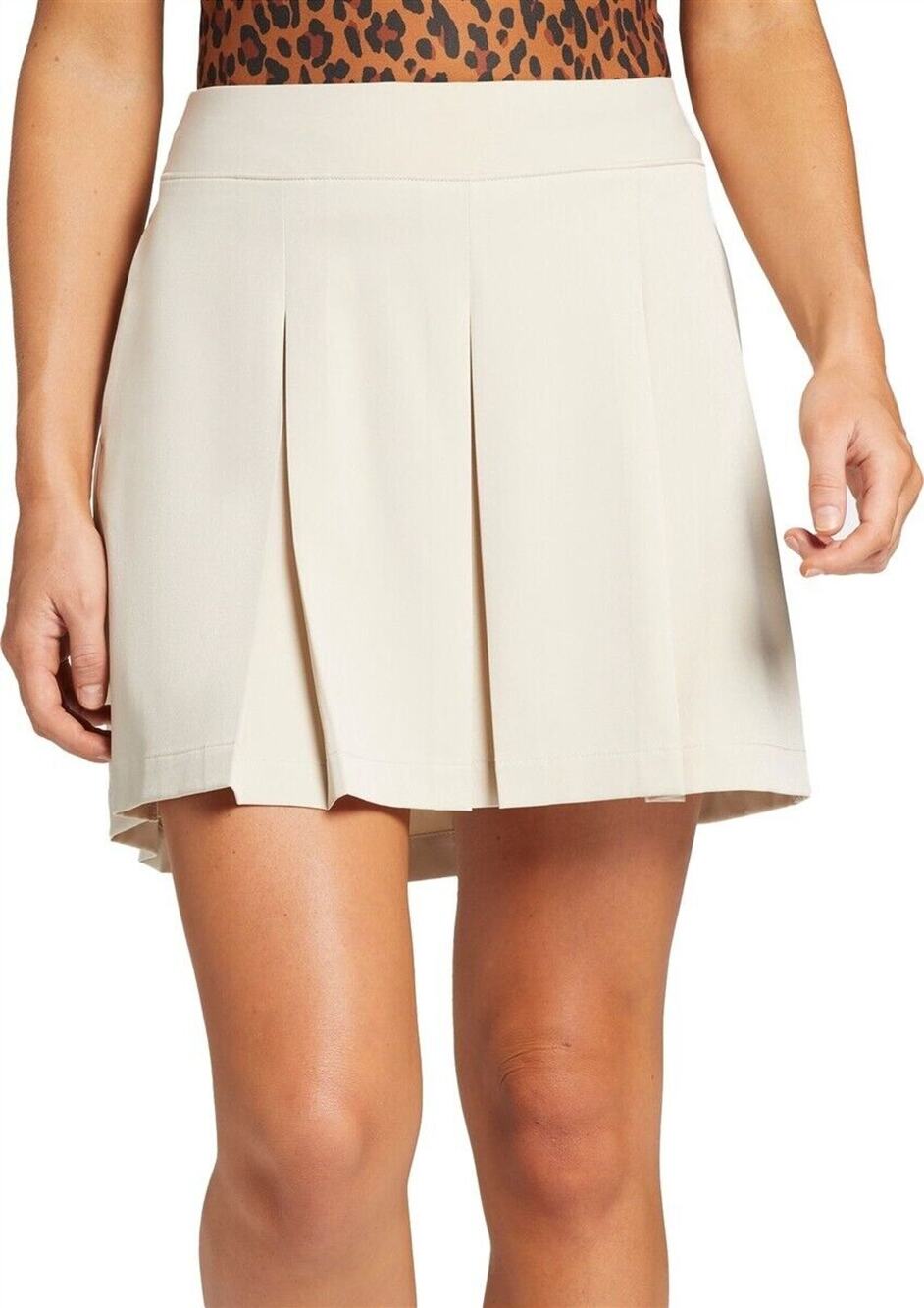 1068 NWT Lady Hagen 16" Pleat Skort Women's Size XXL Light Khaki